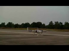 Βιομηχανικό μη επανδρωμένο αεροσκάφος με τέσσερα χέρια και οκτώ ρότορες οδηγεί σε ισχυρή αντοχή στον άνεμο